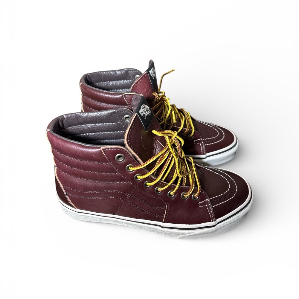 Vans SK8- Hi Ground Breaker/ rum raisin men’s High-Top Sneakers size 7 - Picture 4 of 13